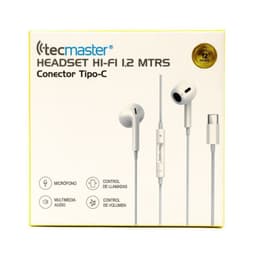Audifonos Hi-fi Con Microfono Conexion Tipo-c Tecmaster