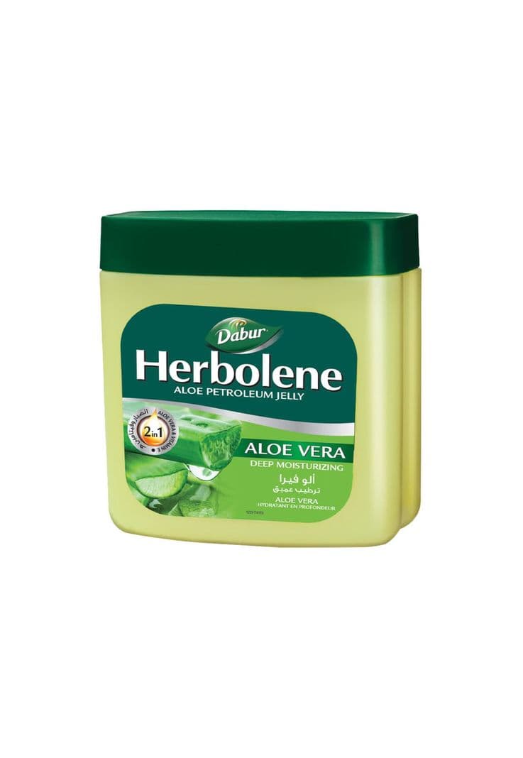 Herbolene Vaselina 2 en 1 Aloe Vera & Vitamina E 225 ml Transparente