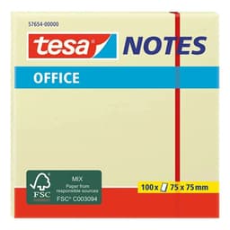Nota Adhesiva Tesa 75mmx75mm Amarillo