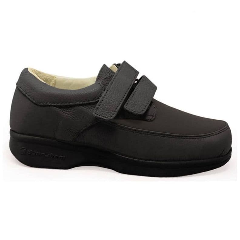 Zapato P/Diabetico C/Cierre Velcro Negro Talla 34-Blunding