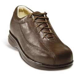 Zapato P/Diabetico C/Cierre Cordon Marron Talla 46-Blunding Cafe