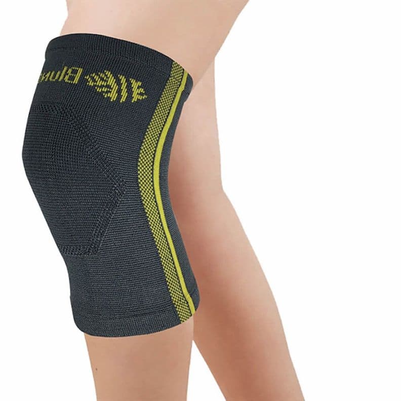 Rodillera, rodilla elastica en tela de Bambu Talla L-Blunding Gris