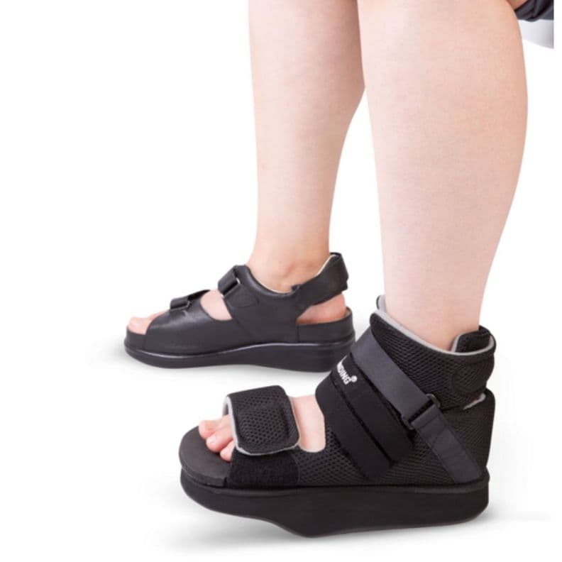 Zapato Descarga de Antepie Abierto-Talla S-Blunding Negro