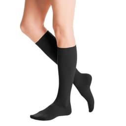 Calcetines de compresion Duomed ADV Clase 2-Negro Talla S CLToe-Medi