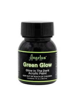 Pintura Cuero Angelus Glow in the Dark 1 oz 050 Green Glow
