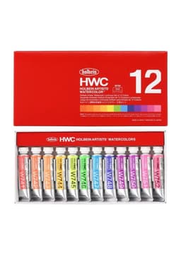 Acuarela Set HWC 12 Tubos 5ml Luminous W794