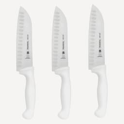 Set 3 Cuchillos Tramontina Santoku 7 Pulgada Profesional