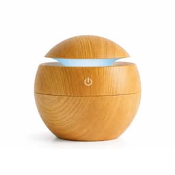 Humidificador Difusor de Escencias Aspecto Madera Claro Relajacion