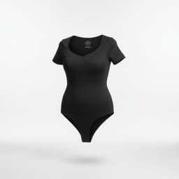 Body Manga Corta Colaless XL/XXL Negro Madame Skin
