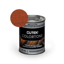 Cutek Colortone Burnt Red Pigmento 95ml para galon