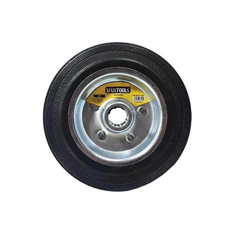 RUEDA INDUSTRIAL NEGRA REPUESTO 6" 150KG UYU