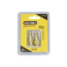 CONECTOR RAPIDO SET/2PCS 1/4'' NPT UYUSTOOLS