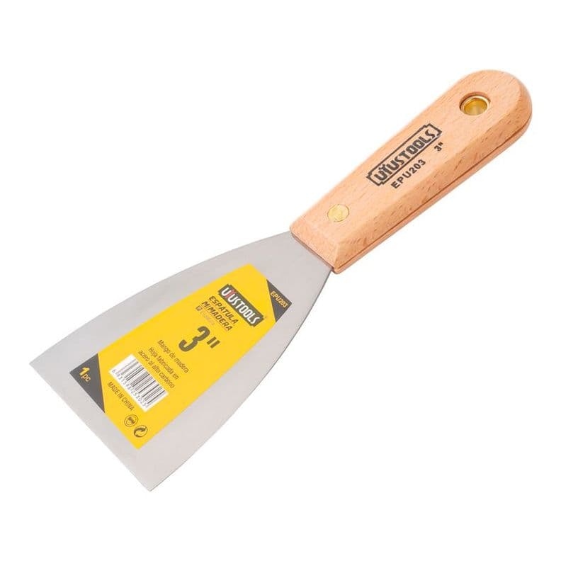 ESPATULA 3" MGO MADERA UYU