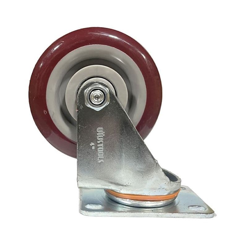 RUEDA INDUSTRIAL BURDEO PVC 4" 95KG UYU