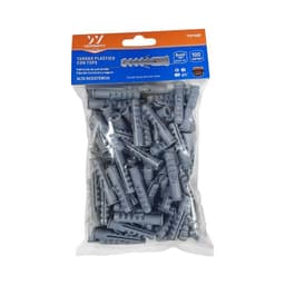 TARUGO PLASTICO CON TOPE 8X40MM 100UN/SET FERRAWYY