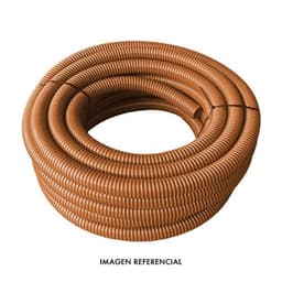 MANGUERA ESPIRALADA NARANJO PARA MOTOBOMBA 75MMX30M FERRAWYY