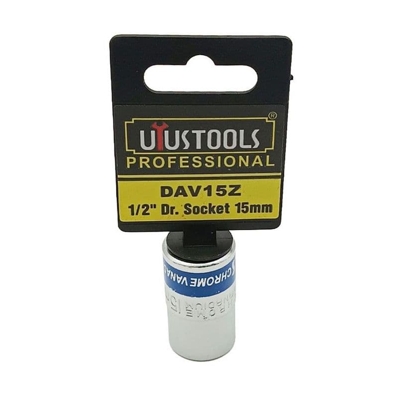 DADO 15MM-1/2" AZUL C/COLGADOR UYUSTOOLS