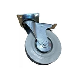RUEDA INDUSTRIAL GRIS 5" 110KG CON FRENO UYU