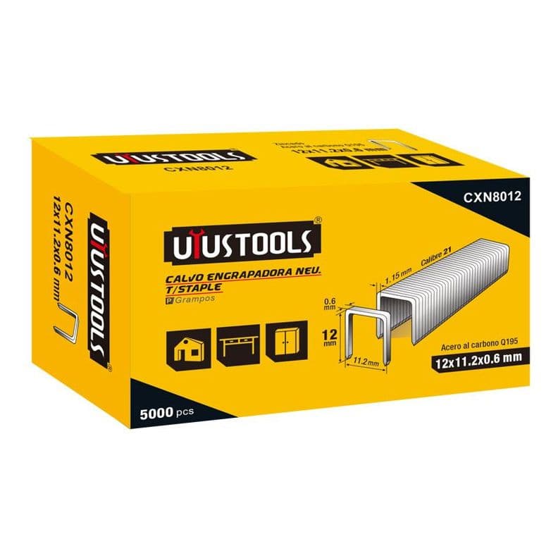 CLAVO ENGRAPADORA NEU T/STAPLE 80-12MM 5000UN/SET UYU