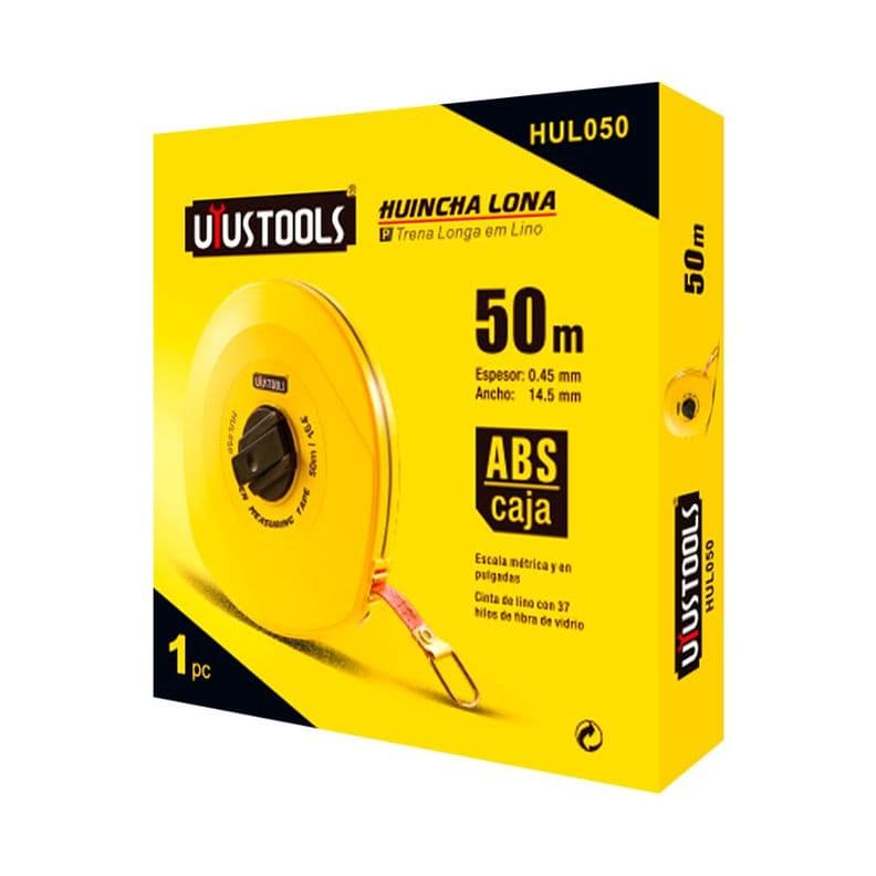 HUINCHA MEDIR 50 MTS LONA UYUSTOOLS