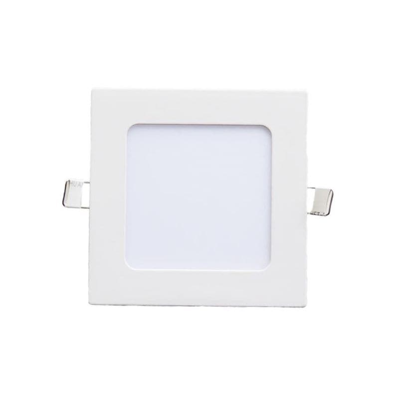 PANEL LED EMPOTRABLE CUADRADO 12W 6500K LUZ FRIA WYYMET