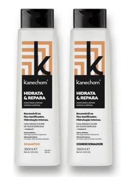 Shampoo + Acondicionador Kanechom Hidrata & Repara