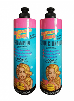 Pack Shampoo Y Acondicionador Kanechom Arrasa Liso 300ml