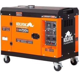 Generador Electrico Diesel P/Electrica 5.500W Naranjo
