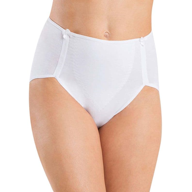 Calzon Lycra Con Refuerzo Abdominal 615 Blanco M