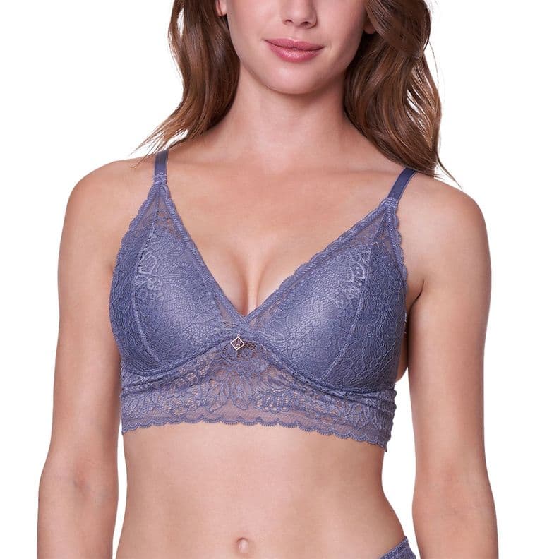 Sosten Bralette Encaje Soft Comfy 3869 Acero S