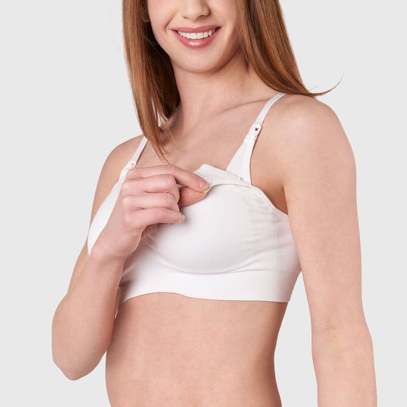 Sosten Maternal sin costuras 3636 Blanco L-XL