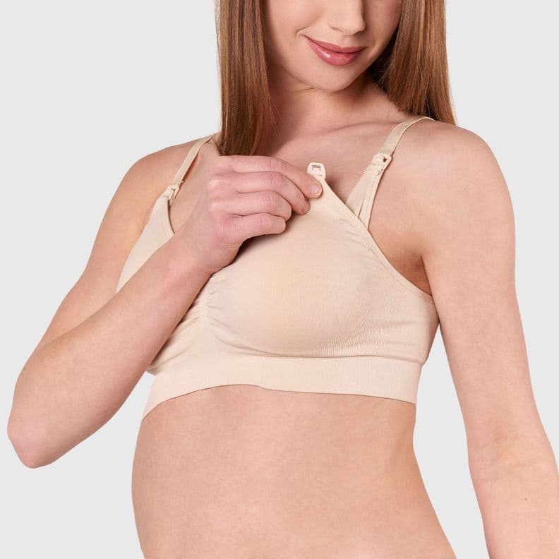 Sosten Maternal sin costuras 3636 Beige S-M
