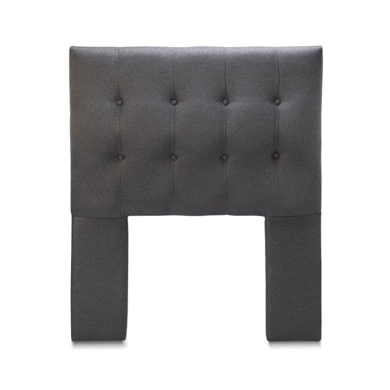 Respaldo 2 Plazas Lino Gris Oscuro Cp Seve