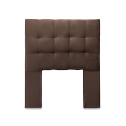 Respaldo 1,5 Plazas Felpa Chocolate Cp Seve Cafe Oscuro