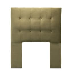 Respaldo King Felpa Verde Oliva Cp Seve Verde Olivo
