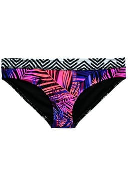 Calzon bikini con pinza estampado morado Diseno 1 M
