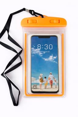 Estuche a prueba de agua naranja Naranjo