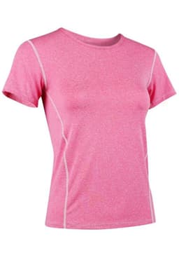 Polera deportiva basica rosada Rosado S