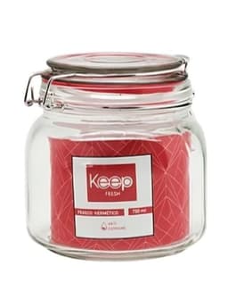 FRASCO HERMETICO KEEP 750 ML ROJO