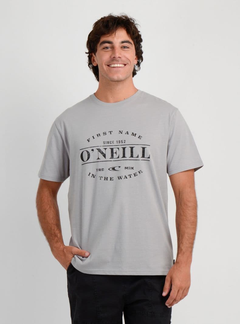 POLERA MANGA CORTA EAST CLIFF III GRIS OSCURO L