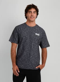 POLERA MANGA CORTA QUIVER II NEGRO M