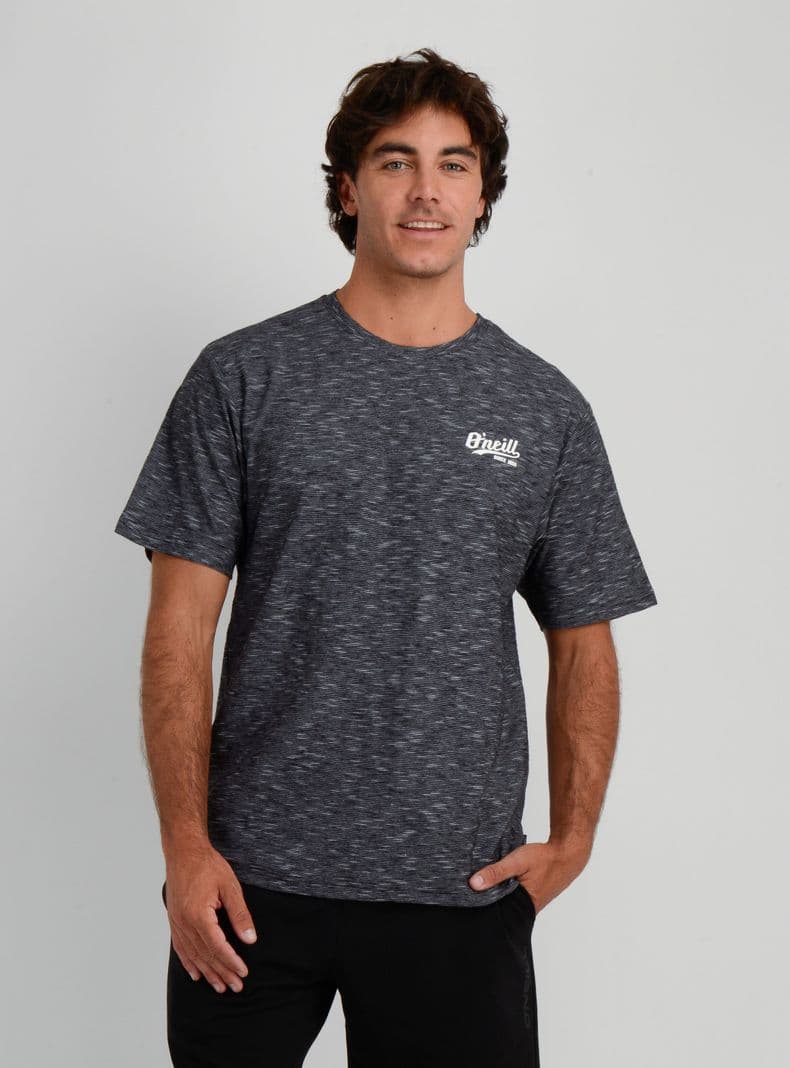 POLERA MANGA CORTA QUIVER II NEGRO S