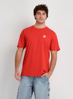 POLERA MANGA CORTA OG BADGE ROJO S