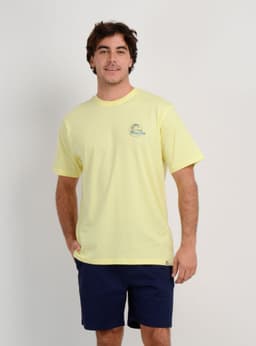 POLERA MANGA CORTA OG 7O'S AMARILLO M