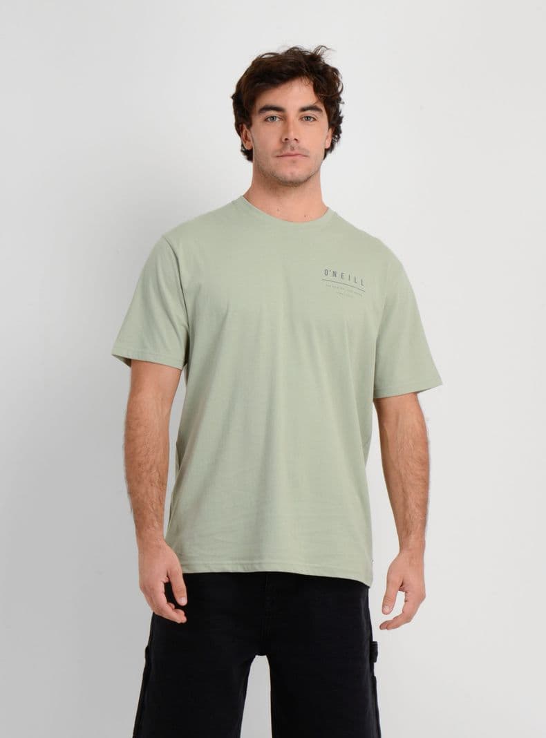 POLERA MANGA CORTA SURF SESH VERDE CLARO S