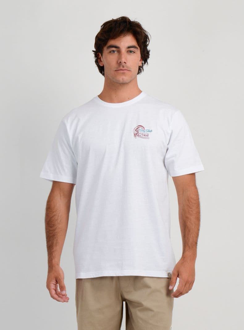 POLERA MANGA CORTA OG 7O'S BLANCO L