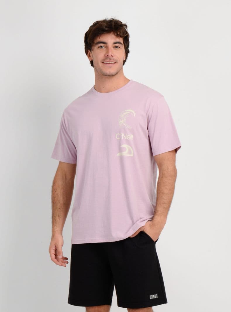 POLERA MANGA CORTA OG SHAPER MORADO CLARO L