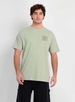 POLERA MANGA CORTA TILE VERDE CLARO S