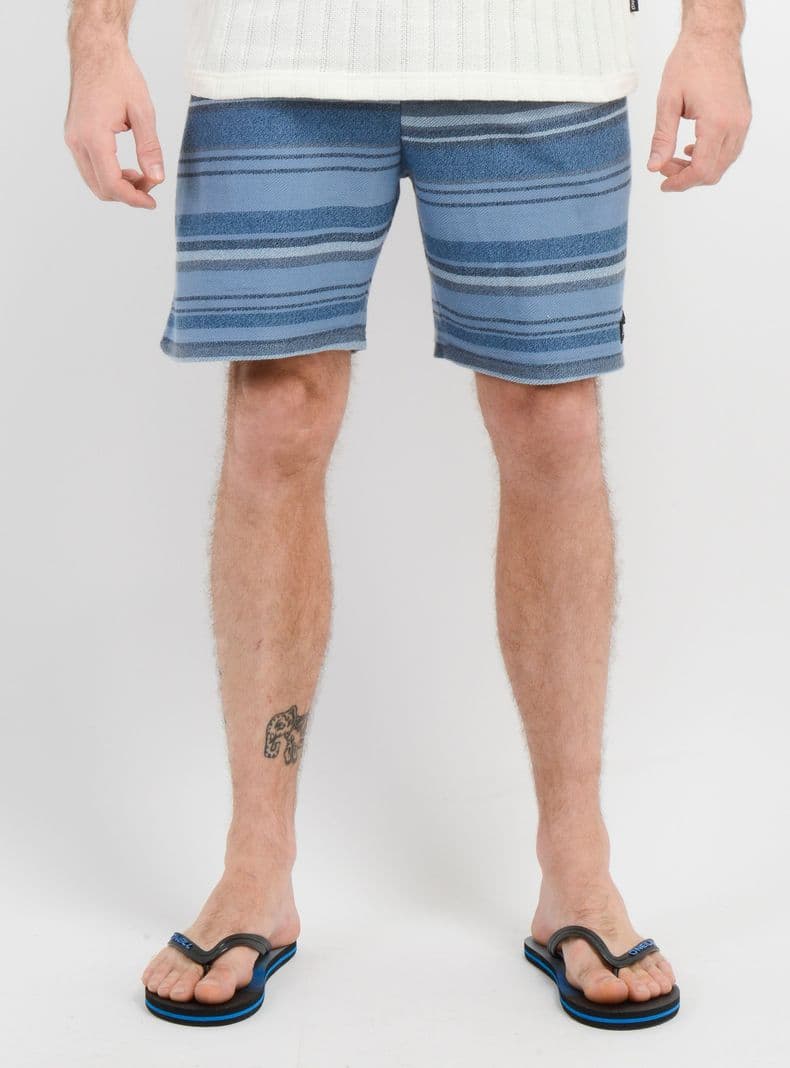 BERMUDA BAVARO STRIPE AZUL L
