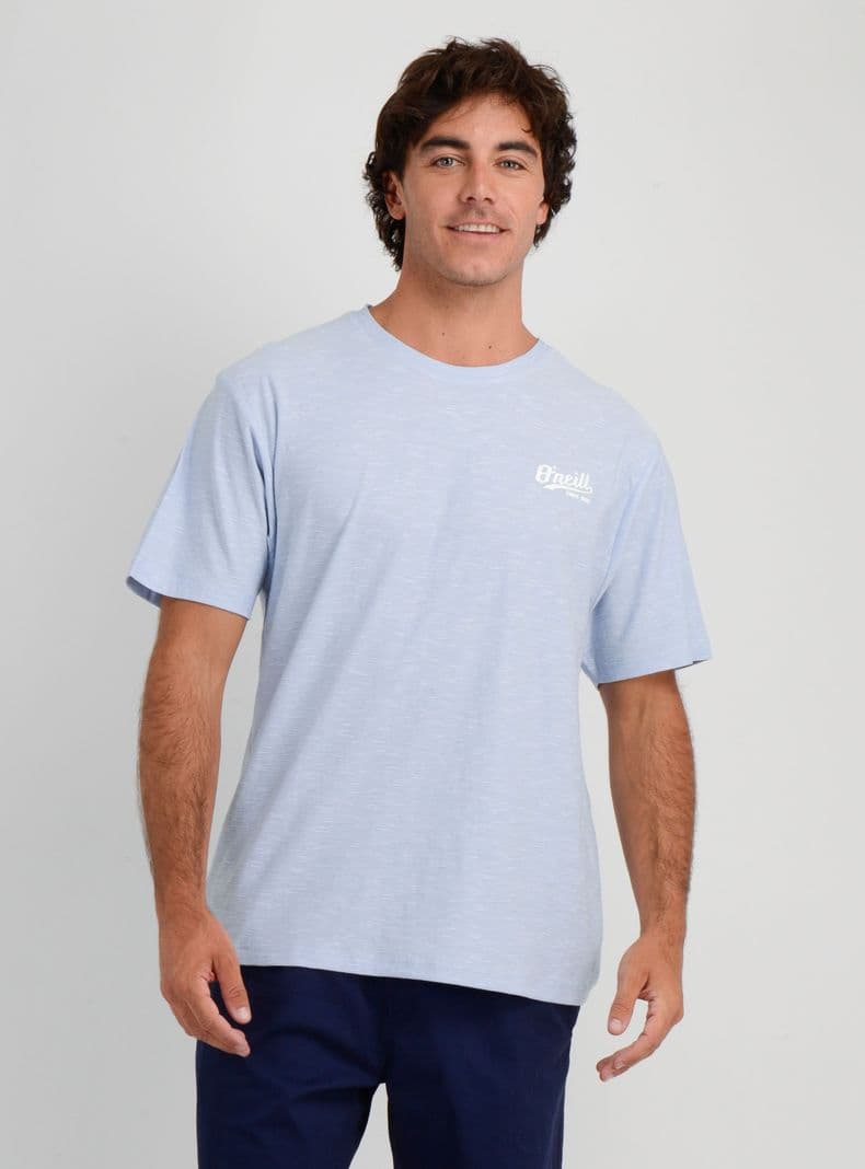 POLERA MANGA CORTA QUIVER II AZUL CLARO L